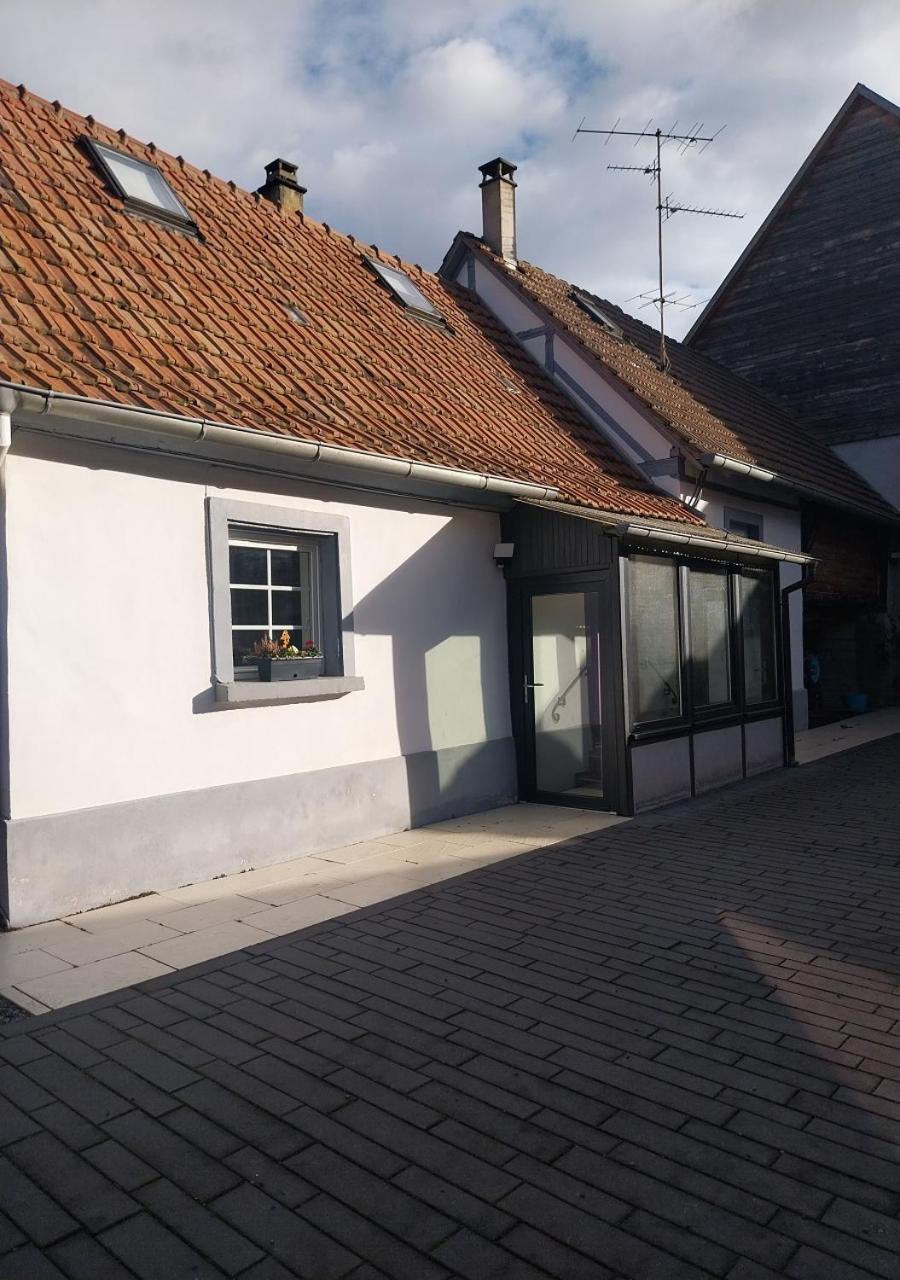Charmant Cottage De Village Wittisheim Dış mekan fotoğraf